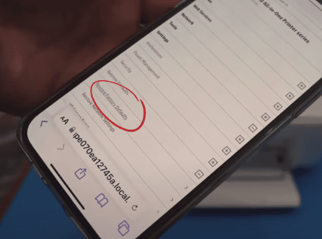 Factory Reset Your HP DeskJet 3755 to fix Not Printing Issue Factory Reset Your HP DeskJet 3755 to fix Not Printing Issue
